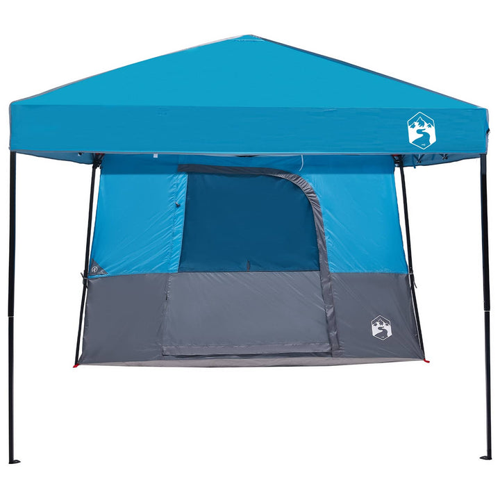 Camping Telt Sæt med tag 2 pcs Blå Taffeta og Stof