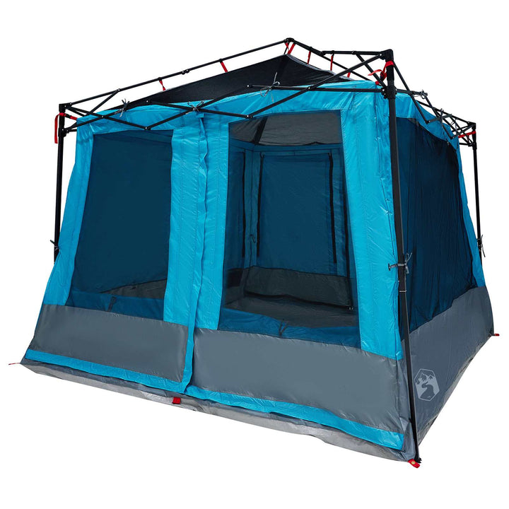 Camping Telt Sæt med tag 2 pcs Blå Taffeta og Stof
