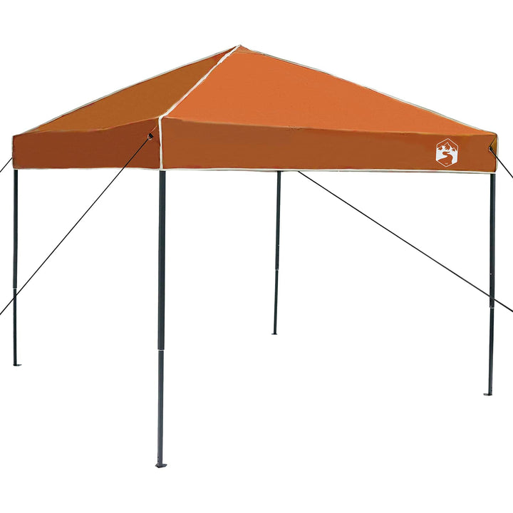 Camping Telt Sæt med tag 2 pcs Orange Taffeta og Stof