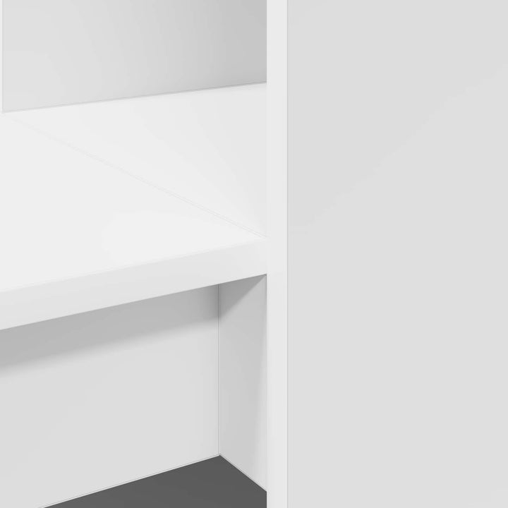 Bord Hvid Konstrueret træ 122 x 67 x 145 cm