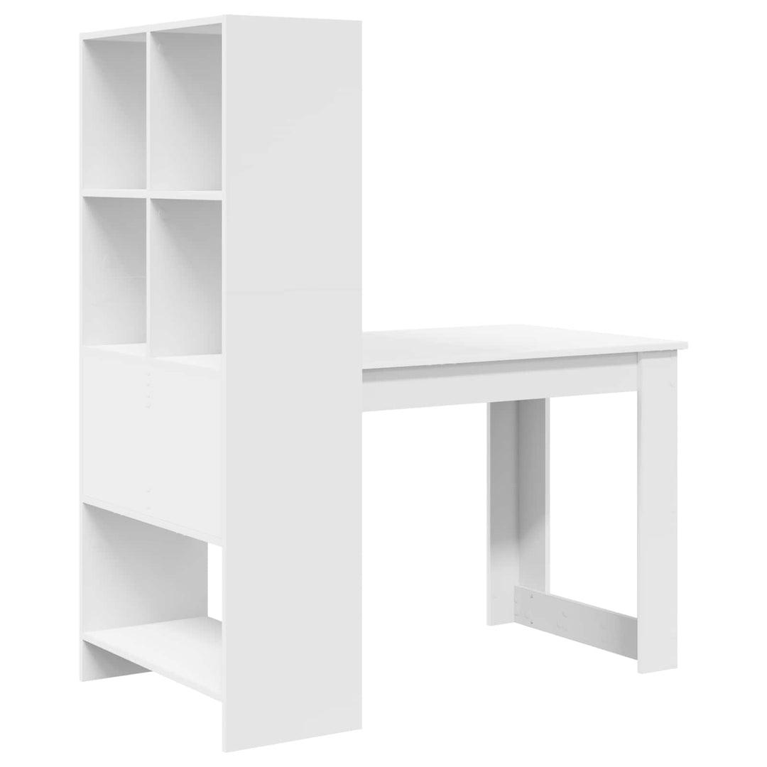Bord Hvid Konstrueret træ 122 x 67 x 145 cm