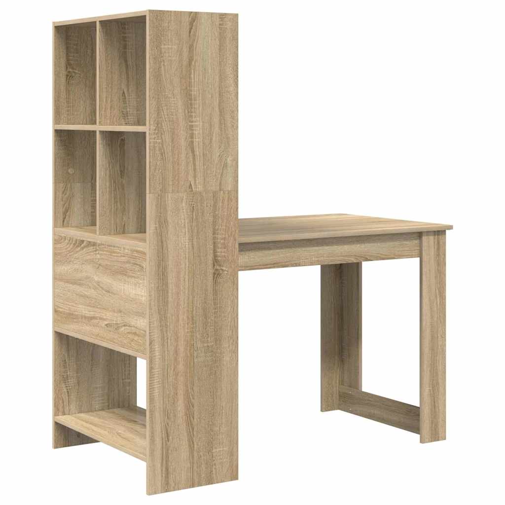 Bord Sonoma eg Konstrueret træ 122 x 67 x 145 cm