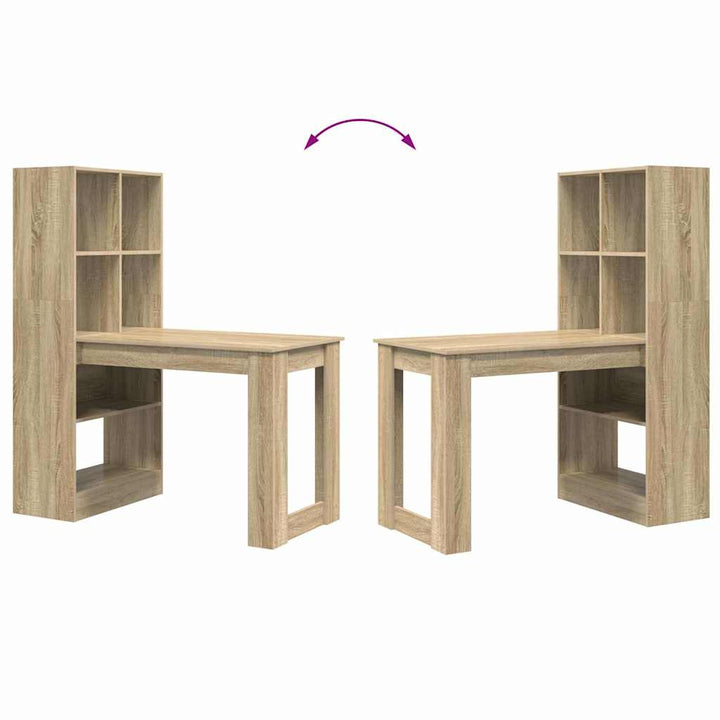 Bord Sonoma eg Konstrueret træ 122 x 67 x 145 cm