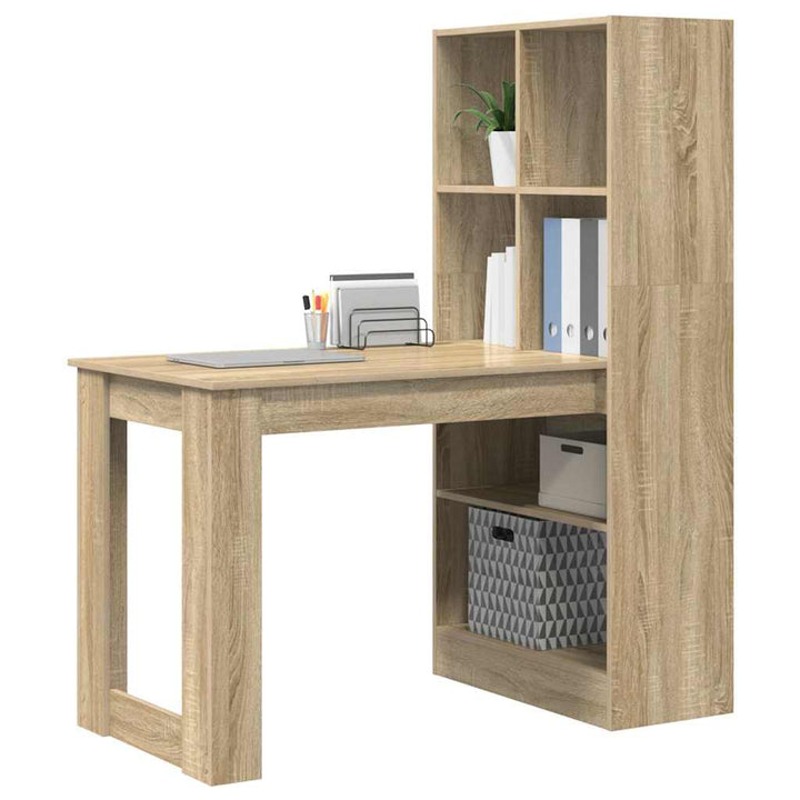 Bord Sonoma eg Konstrueret træ 122 x 67 x 145 cm