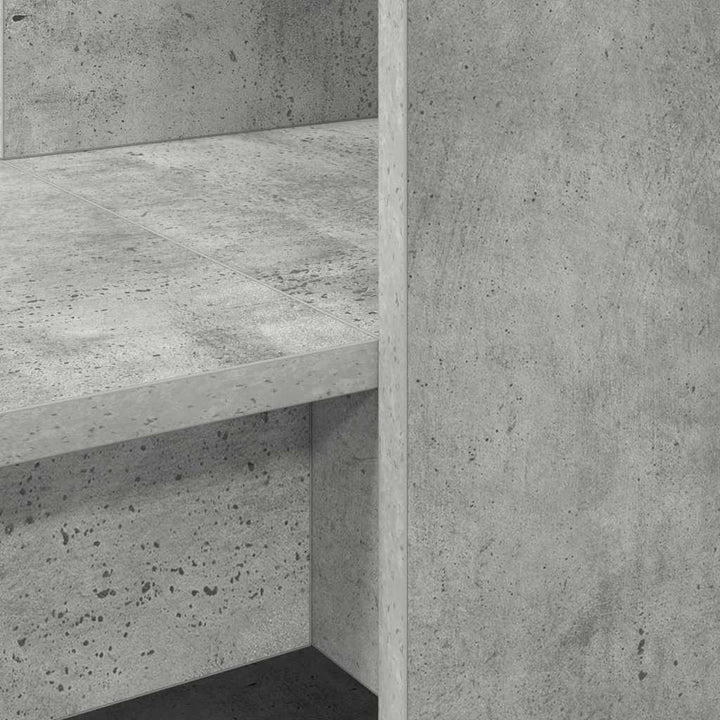 Bord Beton Grå Konstrueret træ 122 x 67 x 145 cm