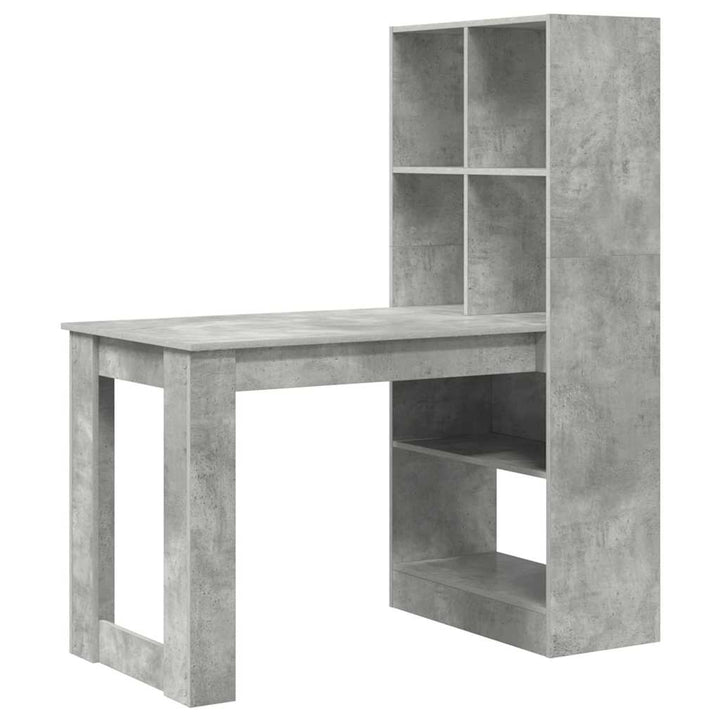 Bord Beton Grå Konstrueret træ 122 x 67 x 145 cm