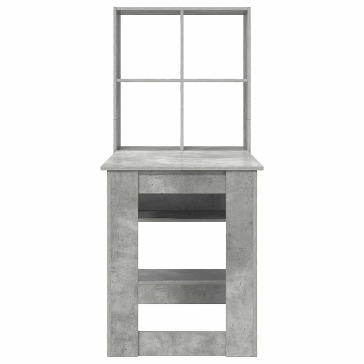 Bord Beton Grå Konstrueret træ 122 x 67 x 145 cm