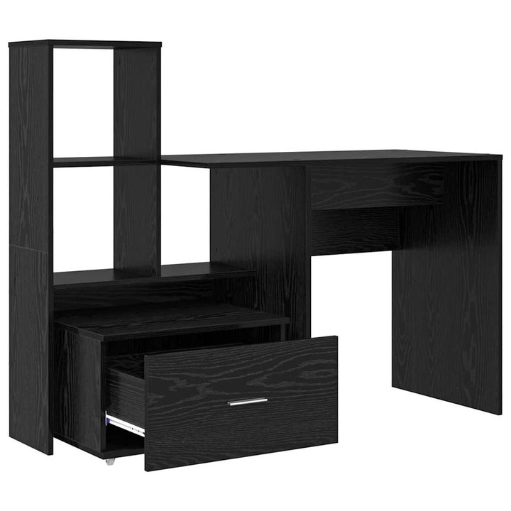 Bord Sort eg Konstrueret træ 131,5 x 50 x 106,5 cm