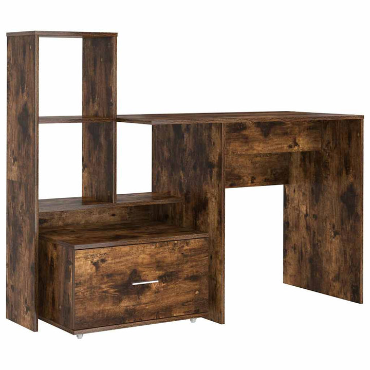 Bord Røget eg Konstrueret træ 131,5 x 50 x 106,5 cm
