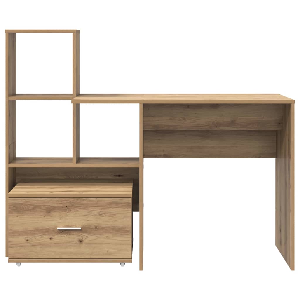 Bord Artisan Egetræ 131,5 x 50 x 106,5 cm Konstrueret træ