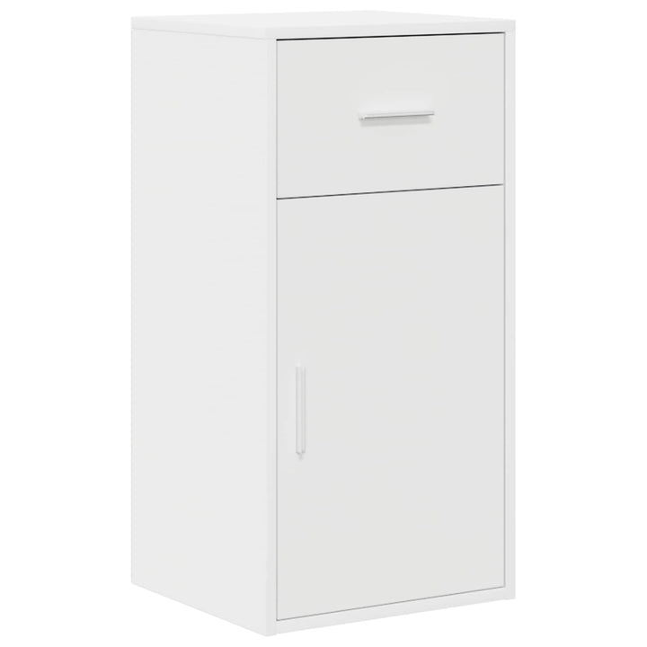 Hjørneskrivebord med skuffe Hvid 102 x 88 x 75 cm