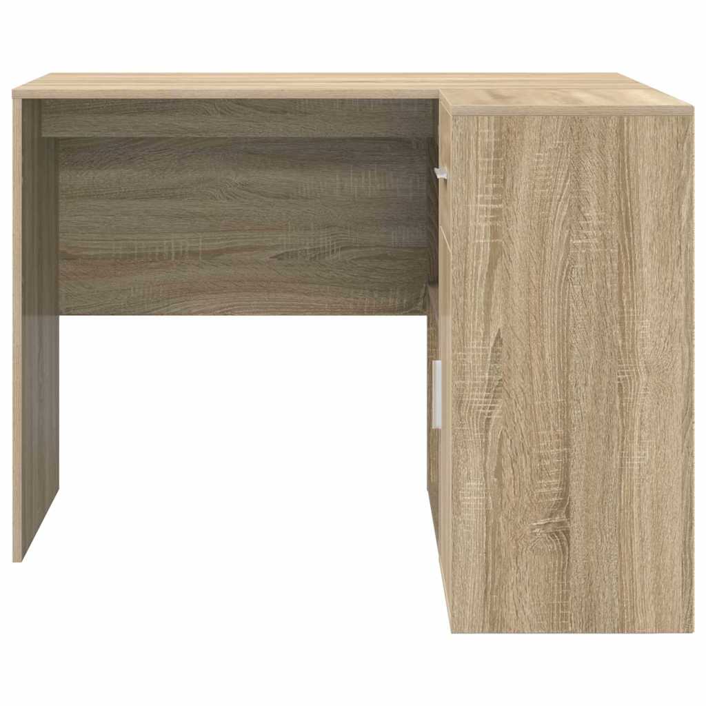 Hjørneskrivebord med skuffe Sonoma eg 102 x 88 x 75 cm