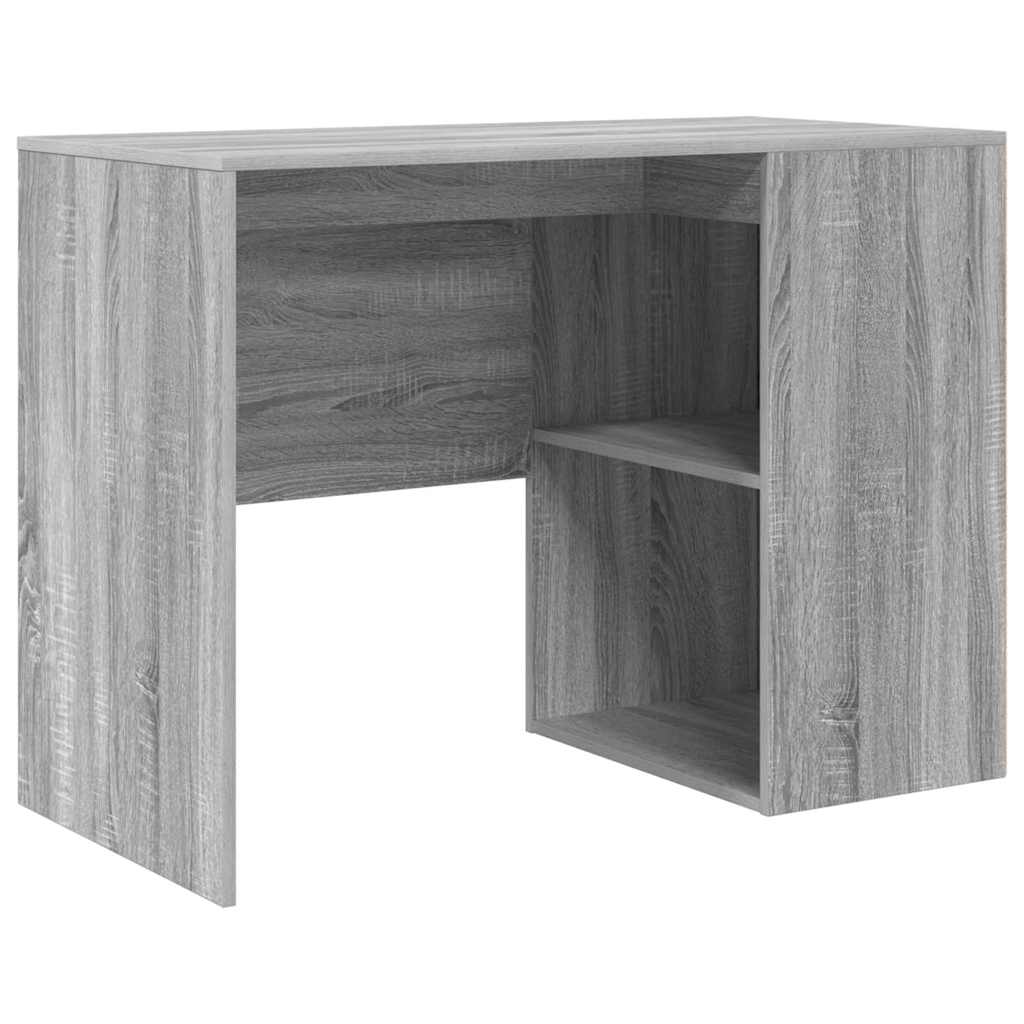 Hjørneskrivebord med skuffe Grå Sonoma 102 x 88 x 75 cm