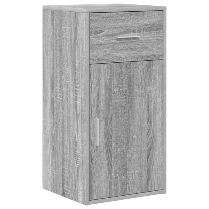Hjørneskrivebord med skuffe Grå Sonoma 102 x 88 x 75 cm