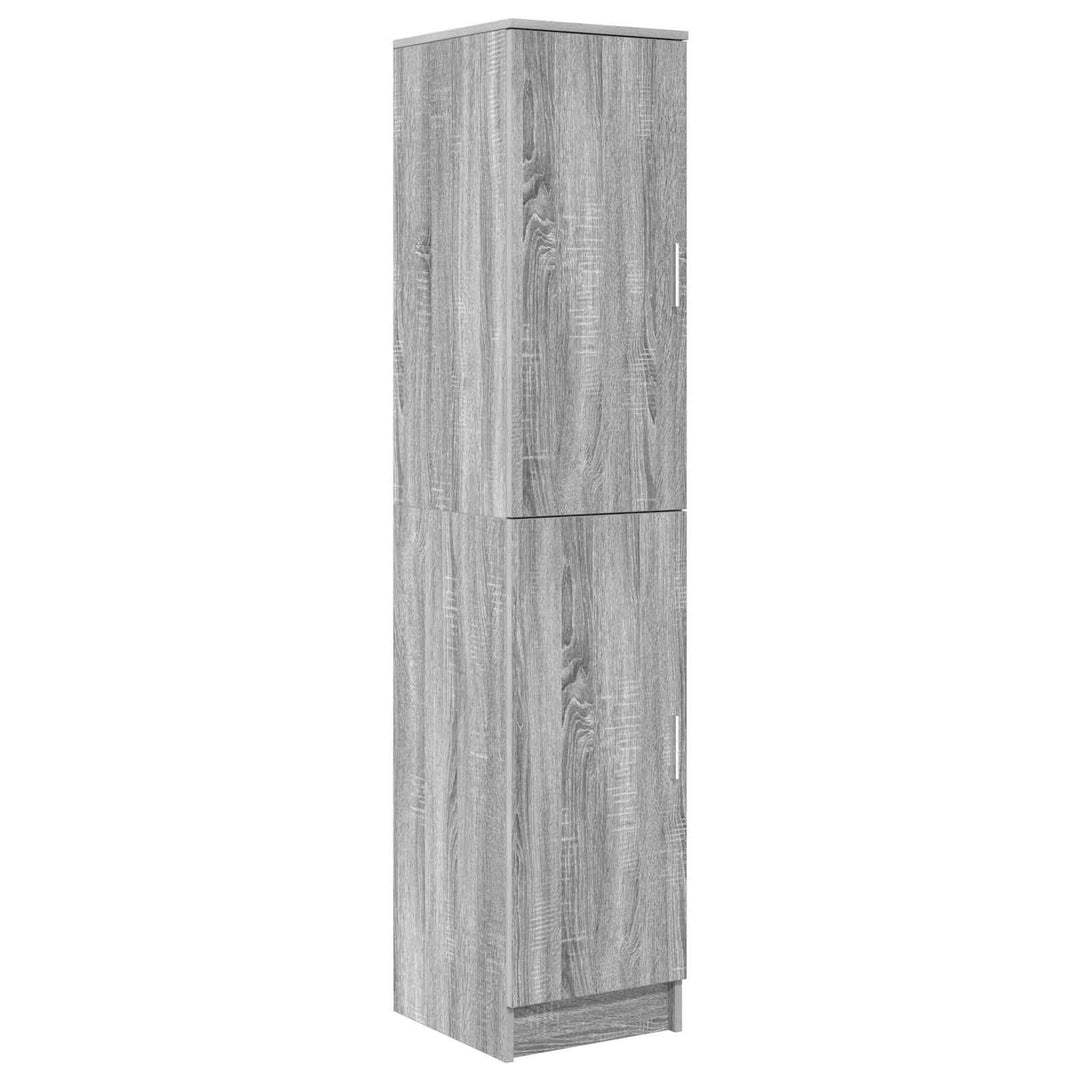 Bord 2 pcs Grå Sonoma