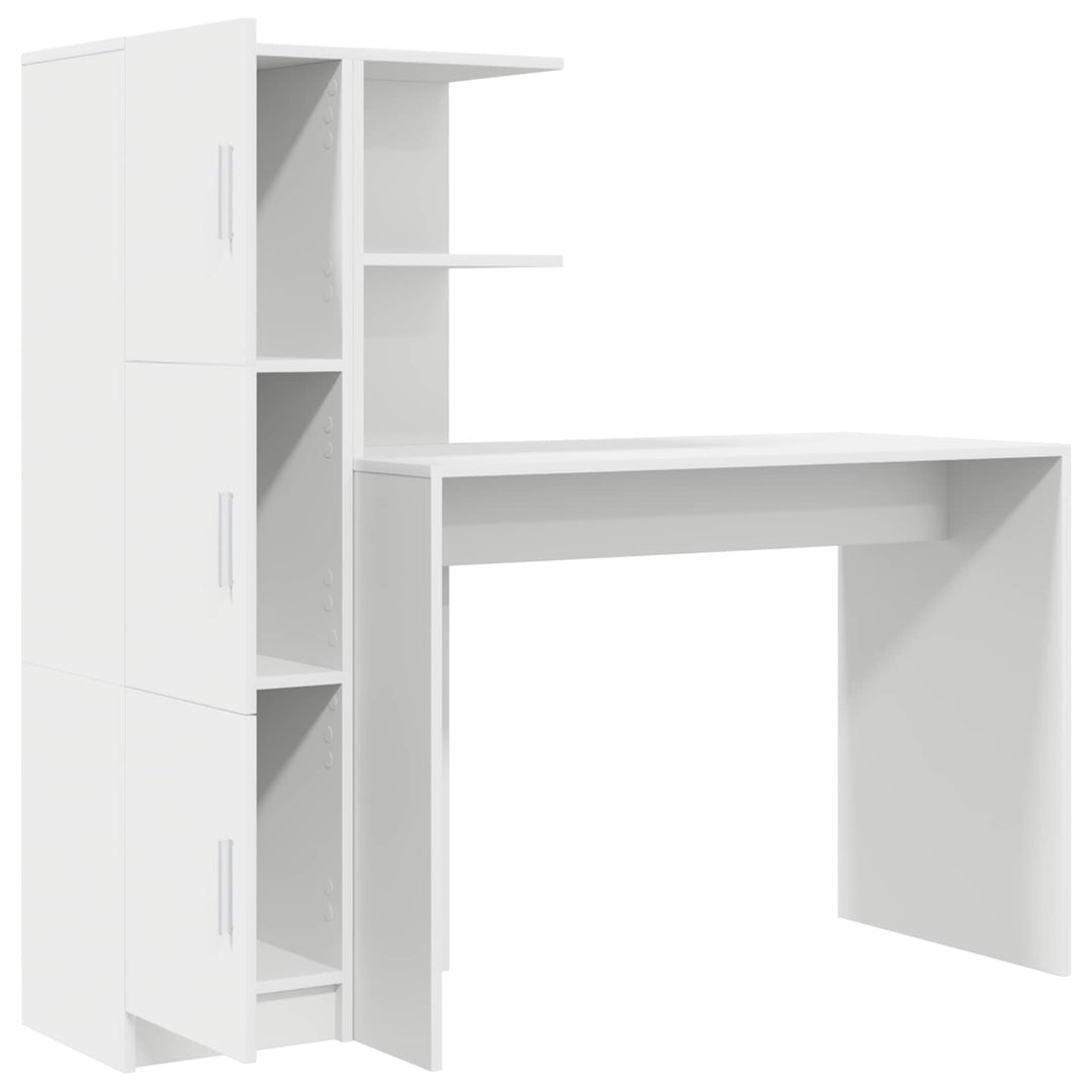 Bord Hvid 133,5 x 50 x 124 cm 2 stk.