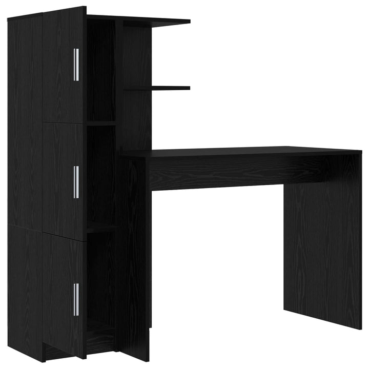 Bord Sort eg 133,5 x 50 x 124 cm 2 stk.