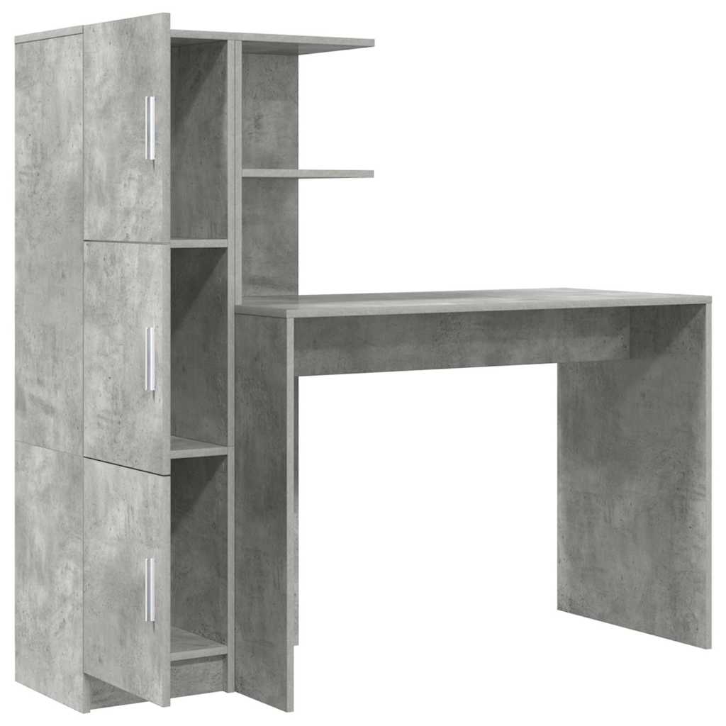 Bord 2 pcs Beton Grå
