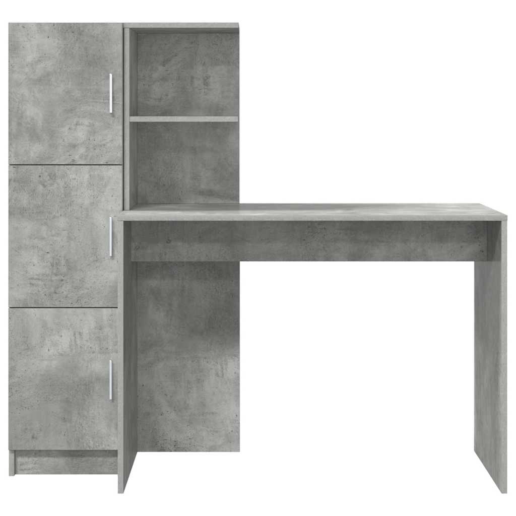 Bord 2 pcs Beton Grå