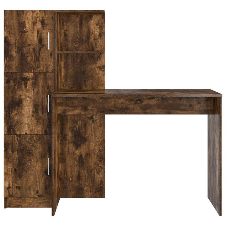 Bord 2 pcs Røget eg