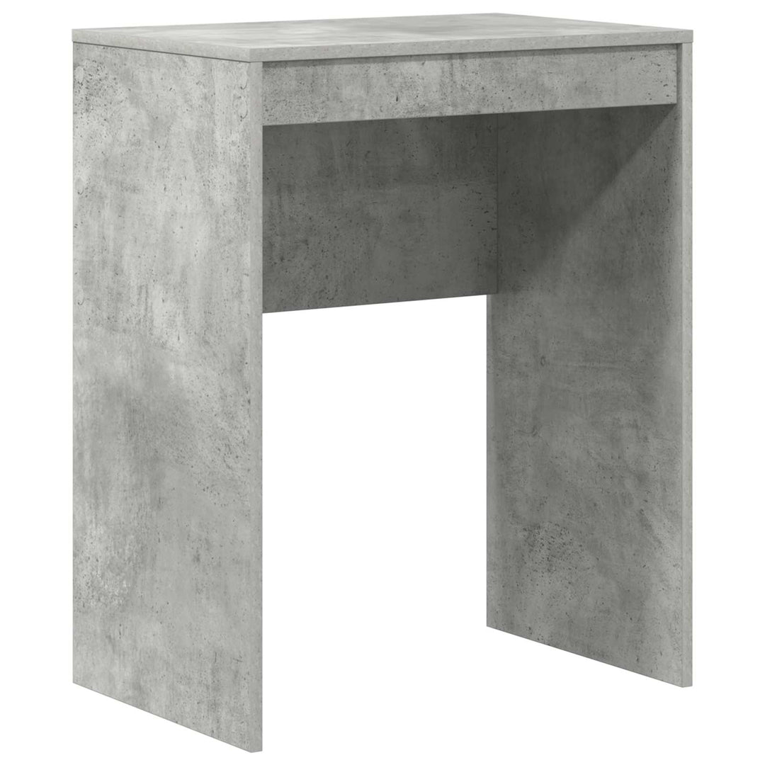 Bord med skuffe med hylde med opbevaring 2 pcs Beton Grå