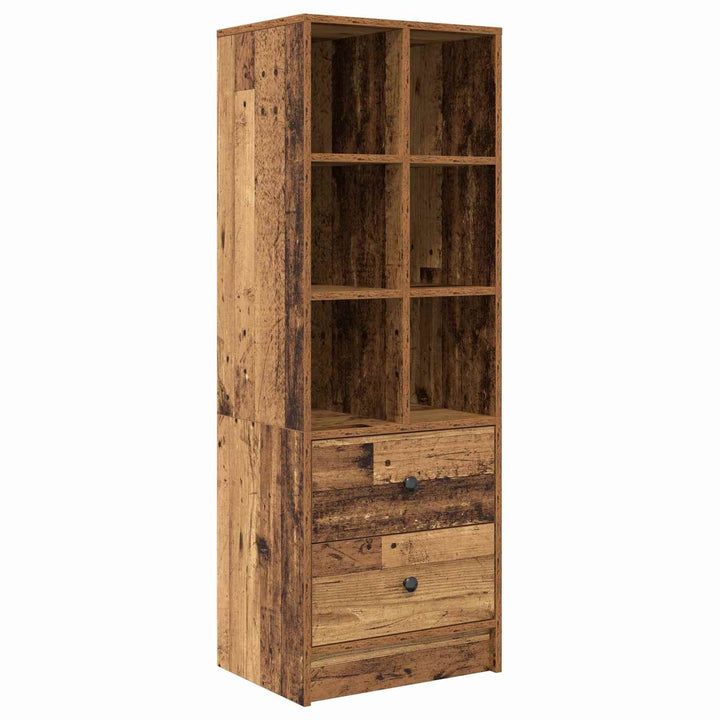 Bord Gammelt træ 105,5 x 34 x 127 cm 2 stk.