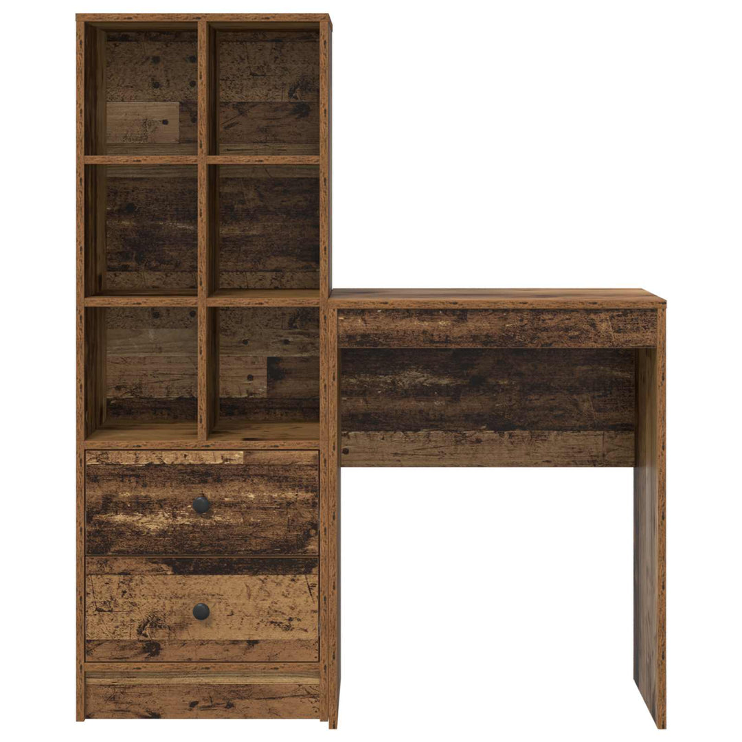 Bord Gammelt træ 105,5 x 34 x 127 cm 2 stk.