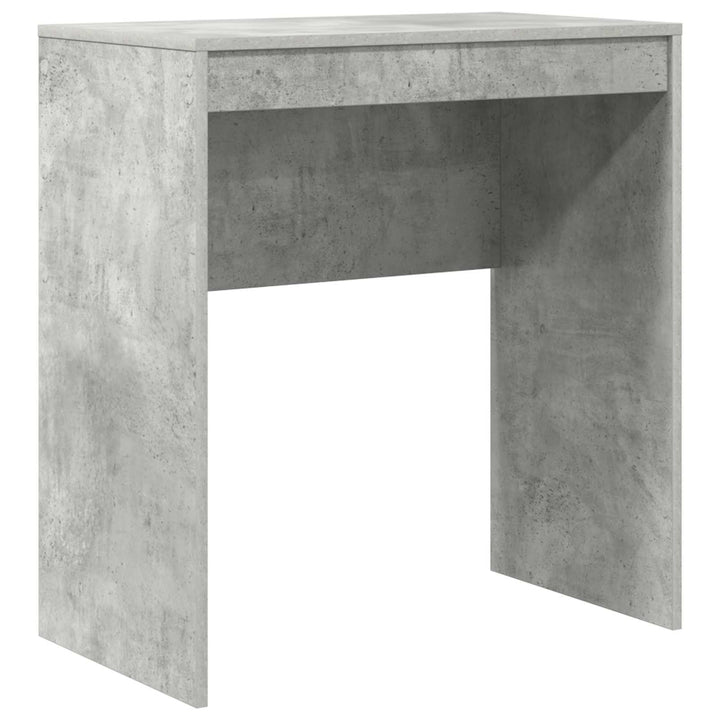 Bord med skuffe med hylde med opbevaring 2 pcs Beton Grå