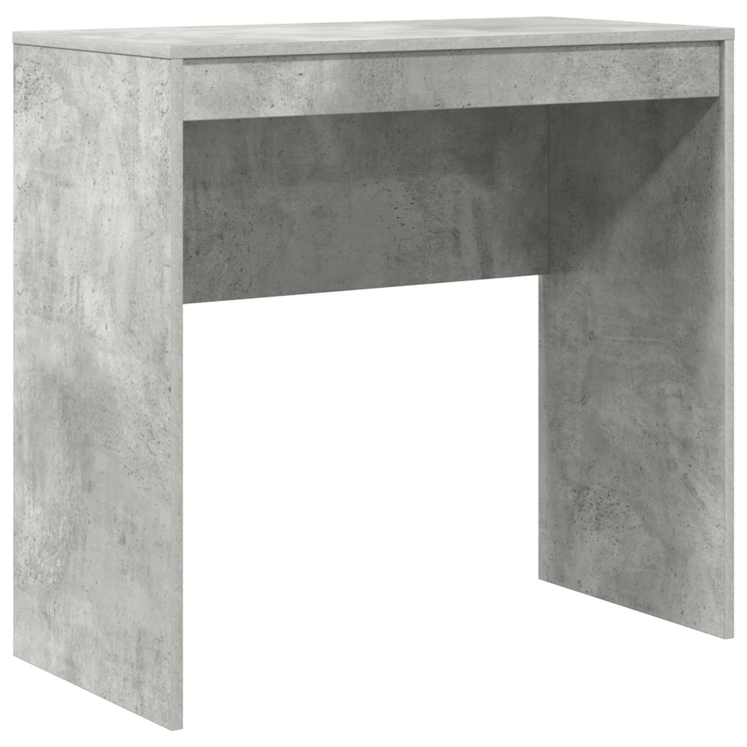 Bord med skuffe med hylde med opbevaring 2 pcs Beton Grå