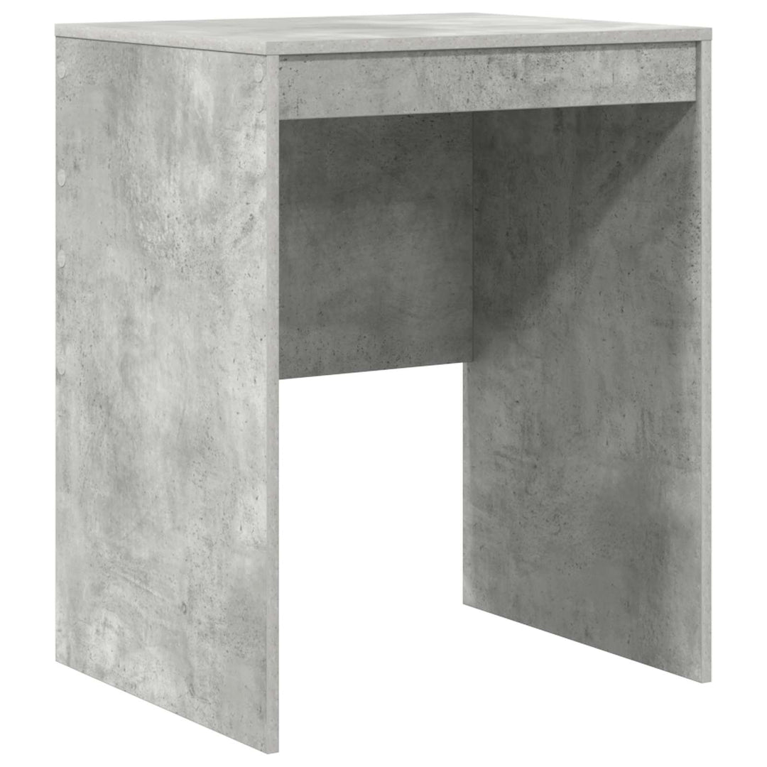Bord med skuffe med hylde med opbevaring 2 pcs Beton Grå