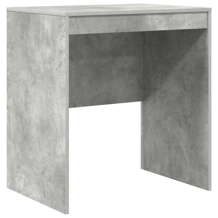Bord med skuffe med hylde med opbevaring 2 pcs Beton Grå