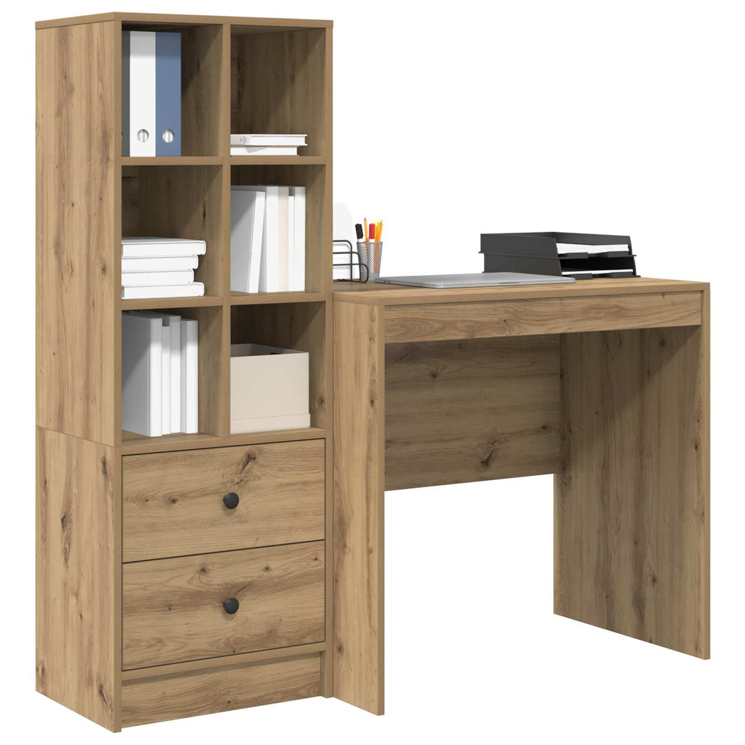 Bord Artisan Egetræ 125,5 x 50 x 127 cm 2 stk.