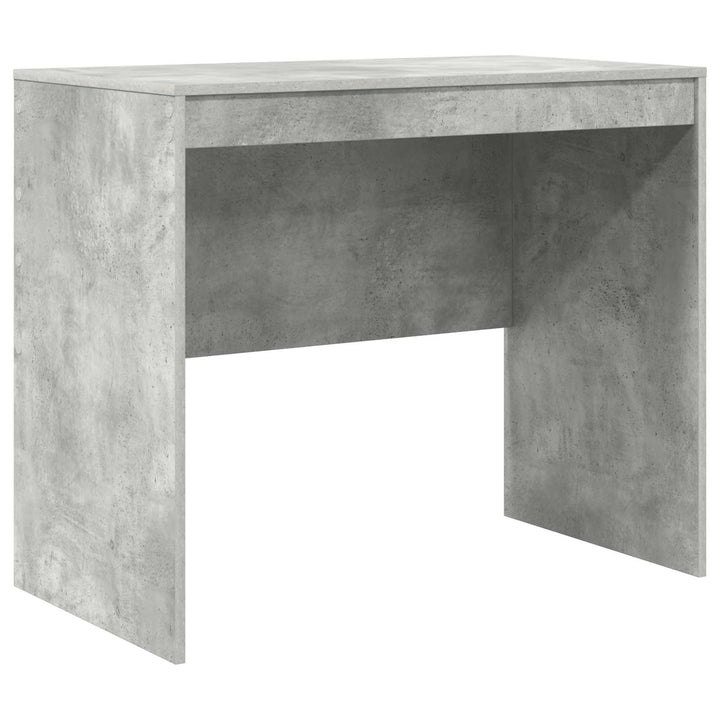 Bord med skuffe med hylde med opbevaring 2 pcs Beton Grå