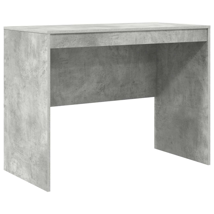 Bord med skuffe 2 pcs Beton Grå