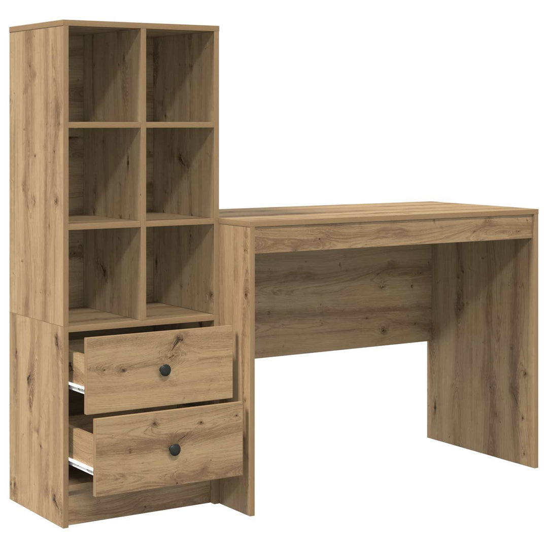 Bord med skuffe 2 pcs Artisan Egetræ