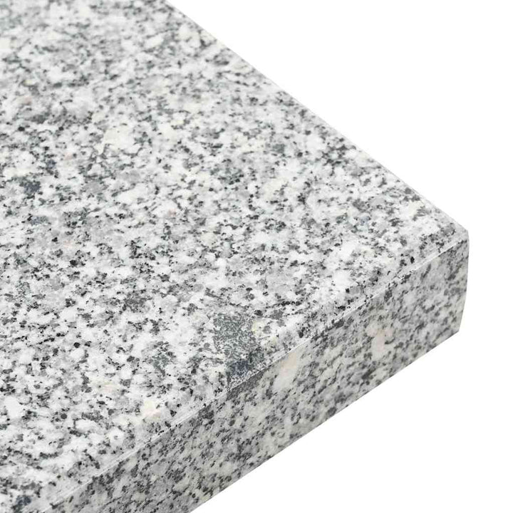 Parasolfod 30 kg Grå Granit Firkantet