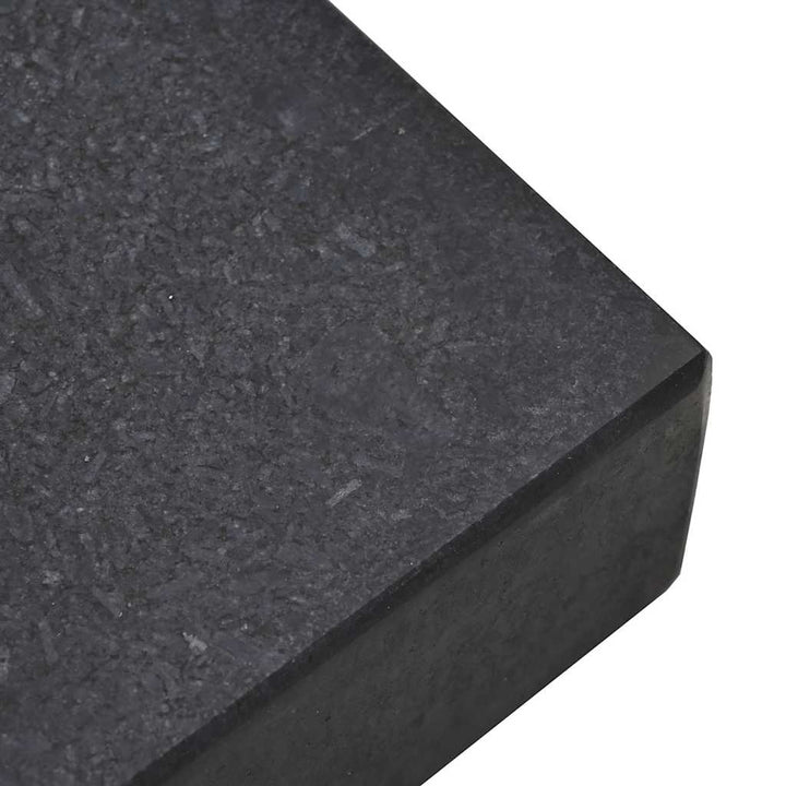 Parasolfod Sort 45 x 25 x 45 cm Granit