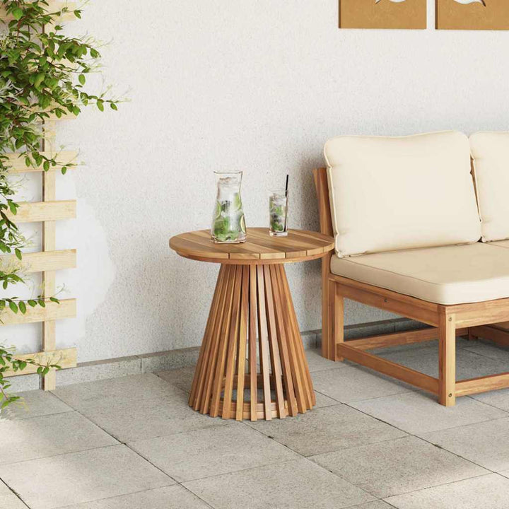 Sidebord Brun 50 x 50 x 49,5 cm Massiv Teaktræ