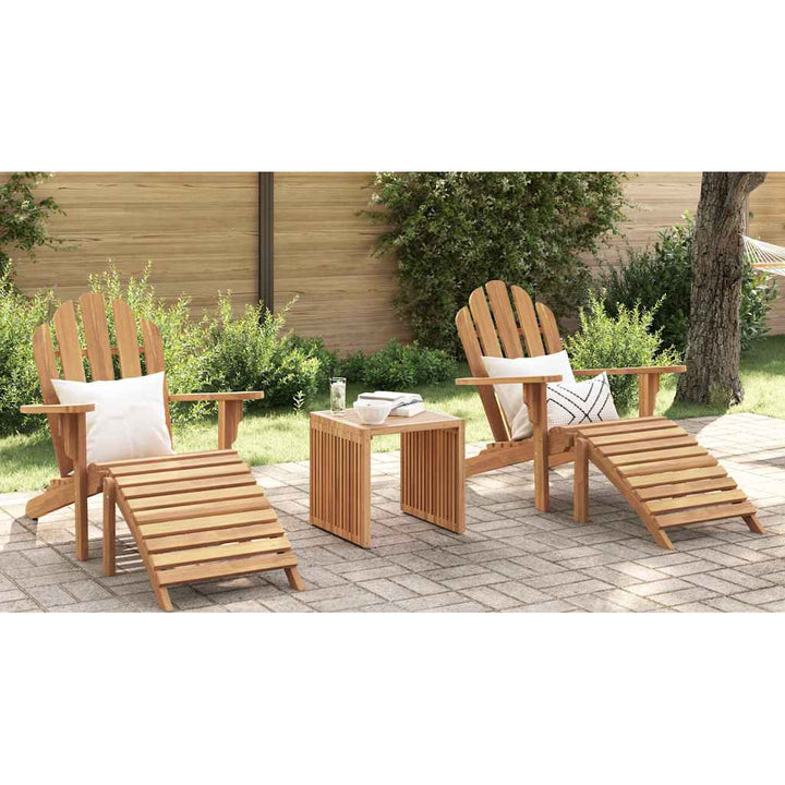 Have Side Bord Brun 45 x 42,5 x 45 cm Massiv Teaktræ