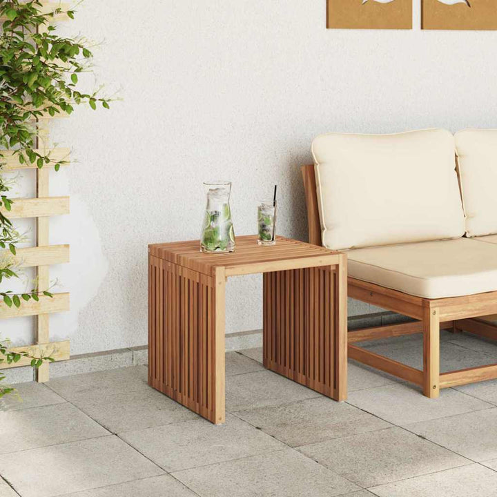Have Side Bord Brun 45 x 45,5 x 45,5 cm Massiv Teaktræ