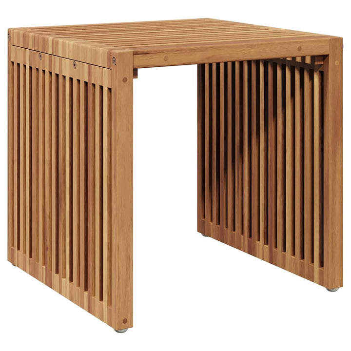 Have Side Bord Brun 45 x 42,5 x 45 cm Massiv Teaktræ