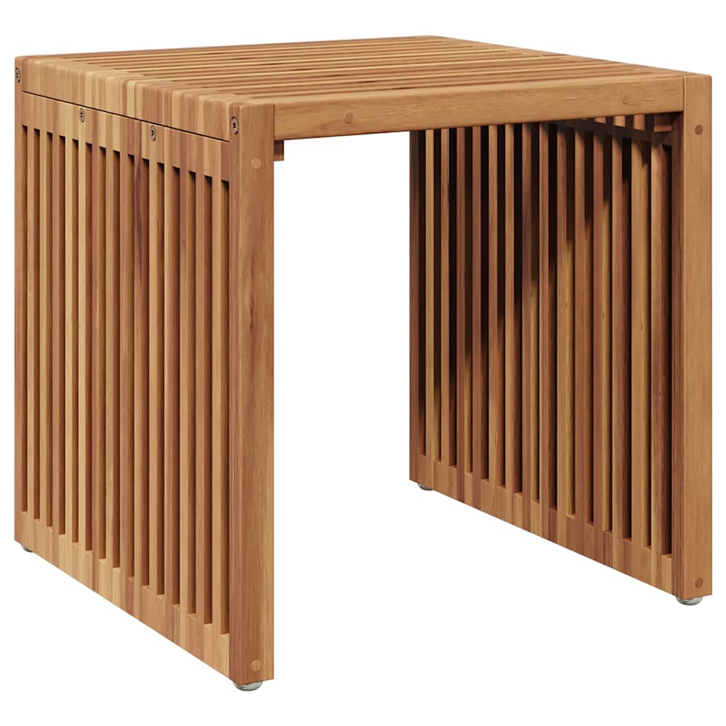 Have Side Bord Brun 45 x 42,5 x 45 cm Massiv Teaktræ