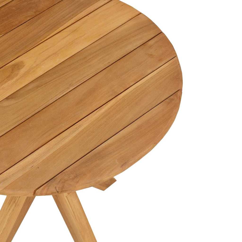 Sidebord Brun 55 x 55 x 51 cm Massiv Teaktræ