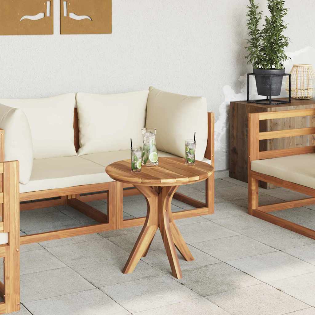 Sidebord Brun 55 x 55 x 51 cm Massiv Teaktræ
