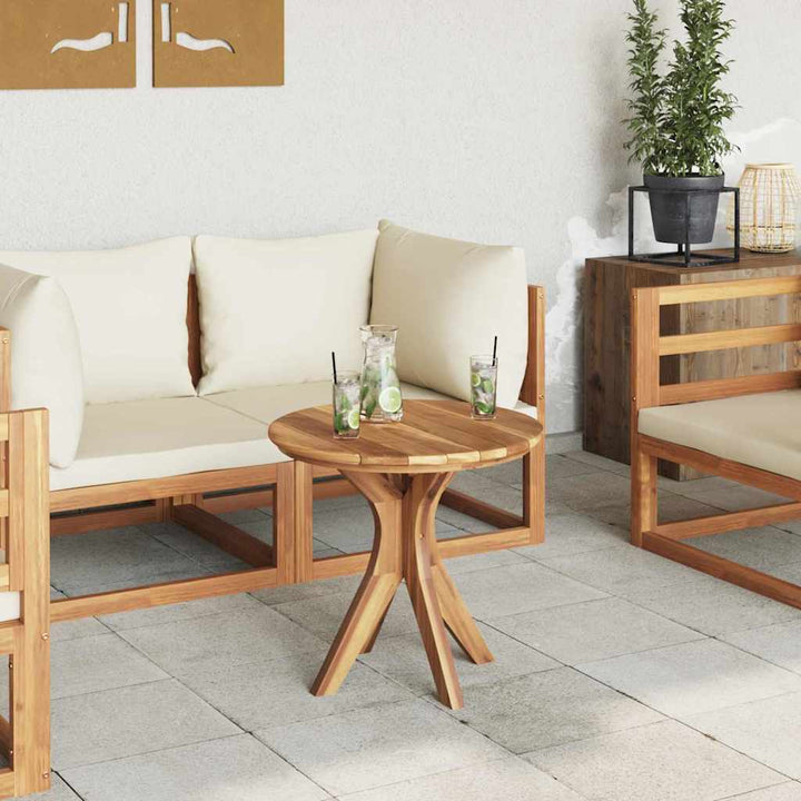 Sidebord Brun 55 x 55 x 51 cm Massiv Teaktræ