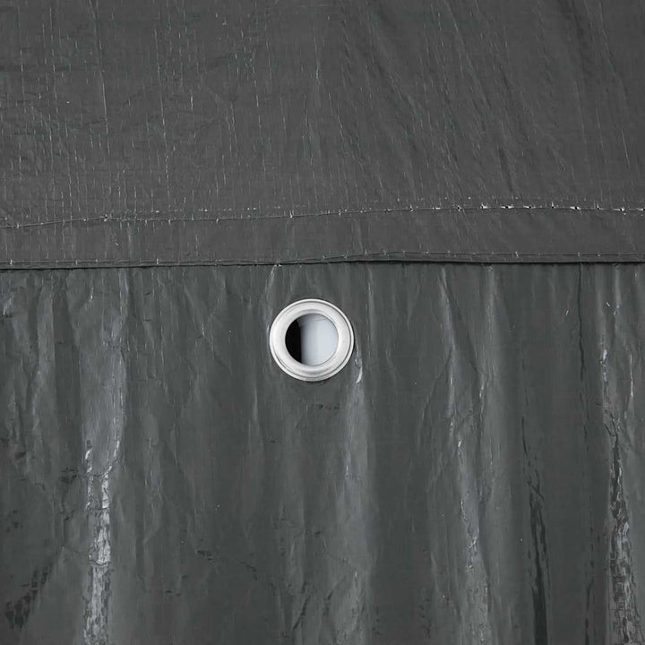 Party Tent Antracit 400 x 400 x 266 cm Polyethylen og stål