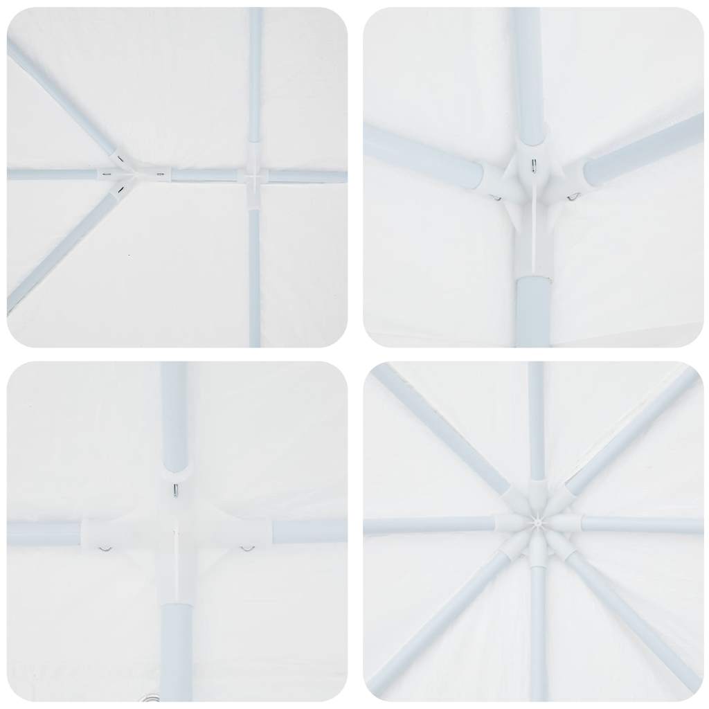Party Tent Hvid 400 x 400 x 266 cm Polyethylen