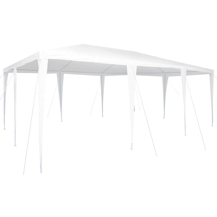 Party Tent Hvid 600 x 400 x 266 cm Polyethylen og stål