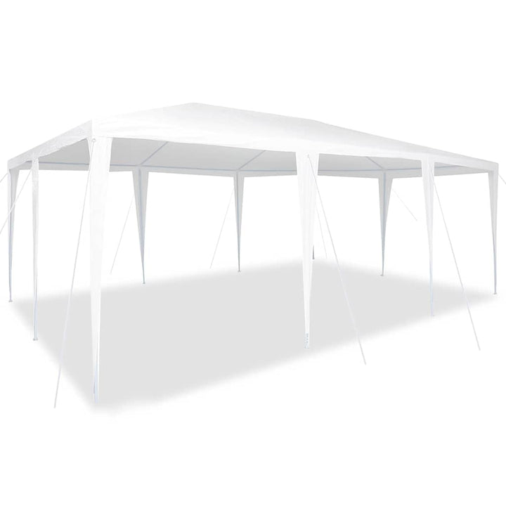 Party Tent Hvid 600 x 400 x 266 cm Polyethylen og stål