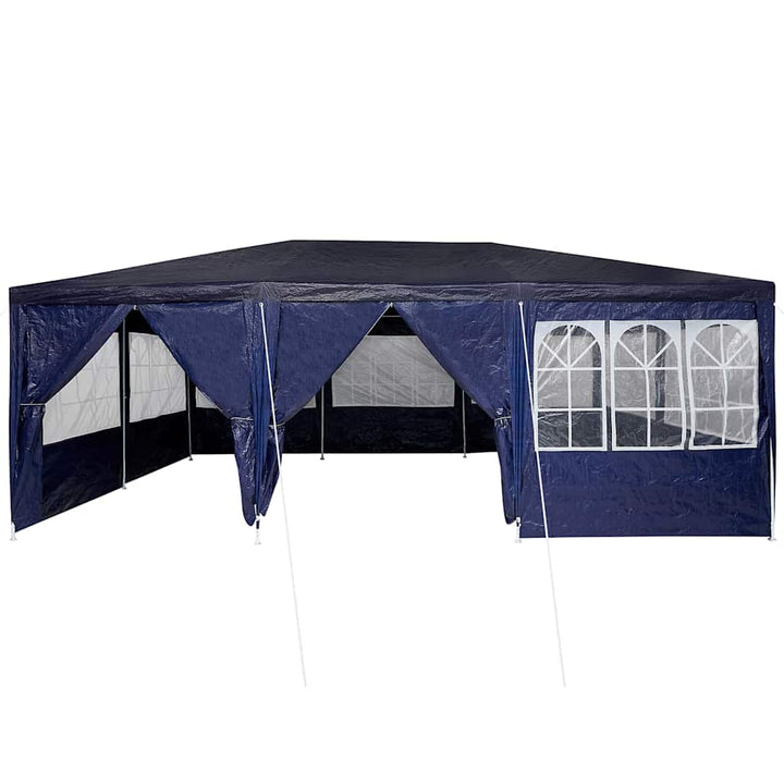 Party Tent Blå 600 x 400 x 266 cm Polyethylen